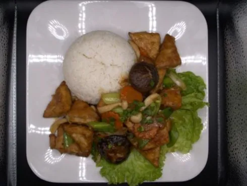 Braised Tofu Vegetables With Rice