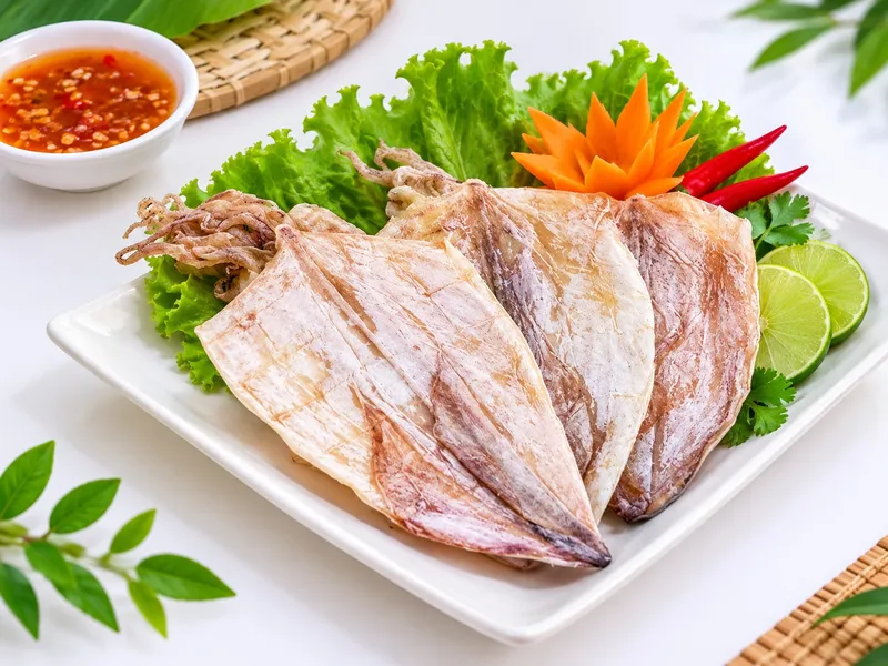 Grilled Dry Squid