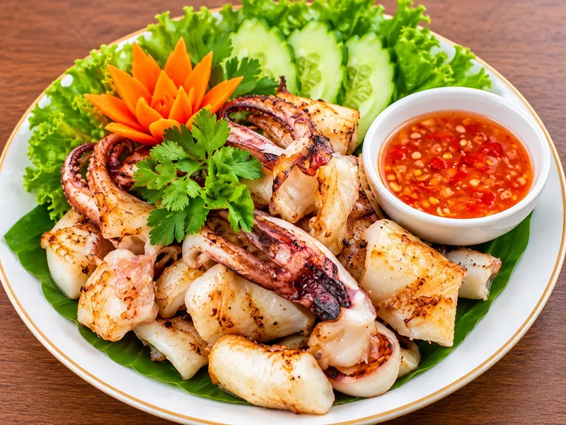 Grilled Squid