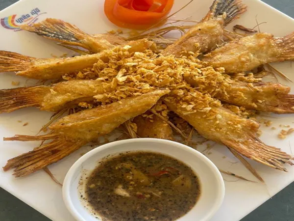 Samon Pectoral Fin Fried