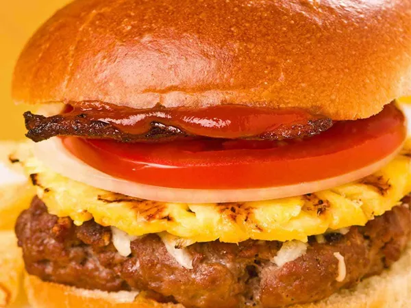 Hawaiian Bacon Cheese Burger