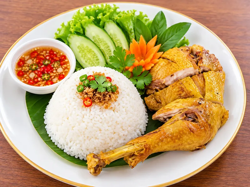 Rice with chicken