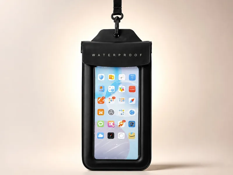 TPU-Water Proof Mobile case Black